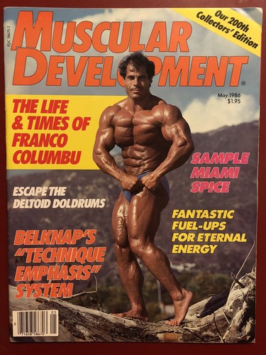 Muscular development 1986 - muscular,