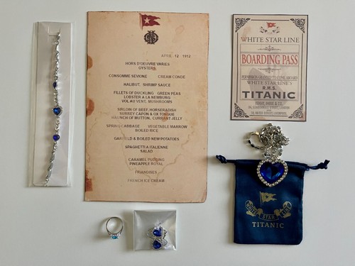Set regalo titanic menù - set,