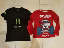 Lotto 1589 abbigliamento bambino 2 magliette 8/9 anni