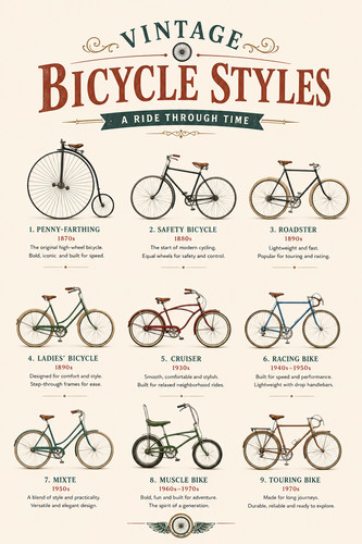 Poster vintage stili - poster,