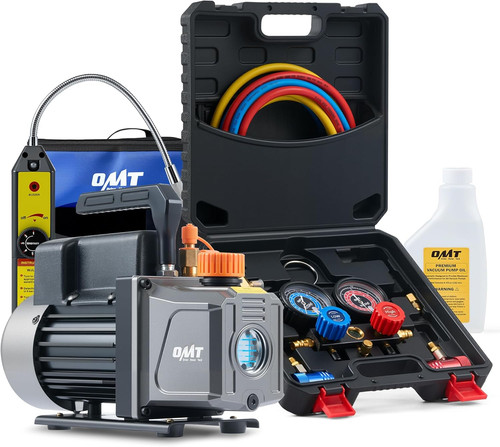 R1234yf set pompa - set, manometro