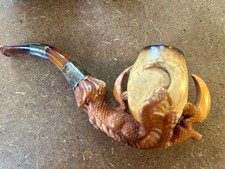 ANTIQUE Hand Carved Eagle