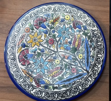 Piatto decorativo in ceramica