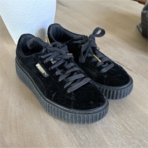 Puma creeper black - velvet, low