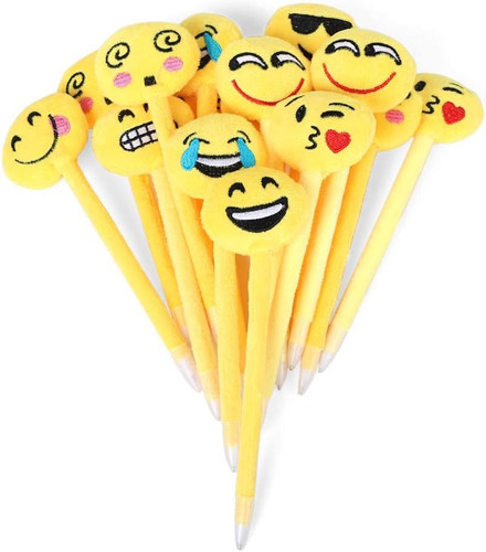 Pezzi penna sfera emoji - a,