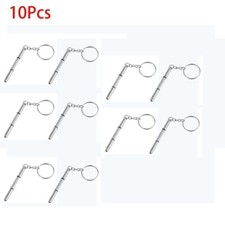 x10 CACCIAVITE MULTIFUNZIONE PRECISIONE OCCHIALI OROLOGI +ANELLO PORTACHIAVI 10x