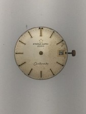 Eterna Matic 2000.Centenaire.Solo movimento e quadrante.Per riparazione o ricambi.