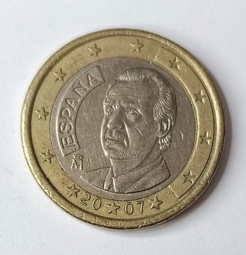 Moneta euro spagna 2007 - moneta,