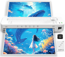 Plastificatrice A3,30 Buste Di Plastificazione,Adatto per A3/A4/A5/A6,A3 Plastif