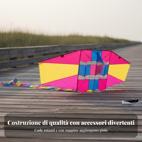 Aquilone aliante coda lunga - aliante, 3d