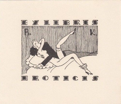 Exlibris bookplate incisione - exlibris,
