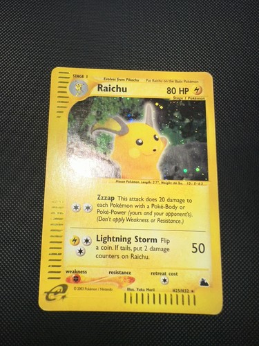 Raichu h25 h32 - raichu,