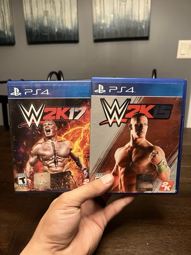 Lotto ps4 wwe 2k15 2k17 - 2k17, cib