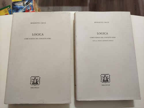 Benedetto croce logica - croce, come