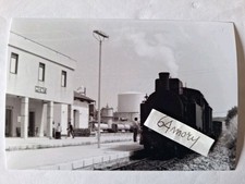 Fotografia Stazione di Menfi Linea Castelvetrano Sciacca  Locomotiva a vapore