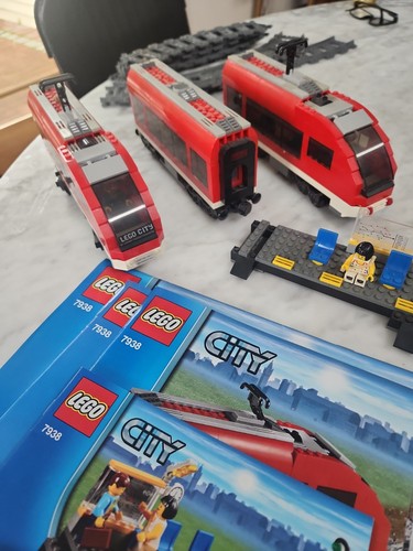 Lego treno passeggeri 7938 - lego,