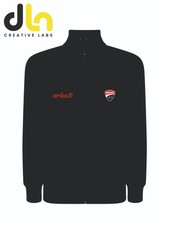 FELPA zip  TRIBUTO DUCATI nera