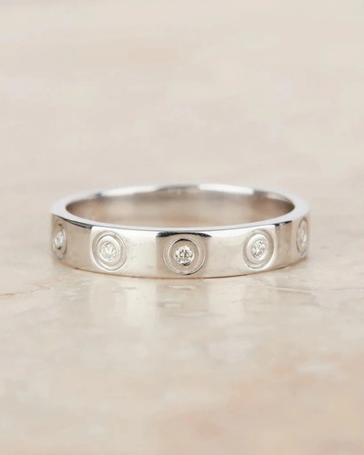 Anello anniversario fascia - anello,