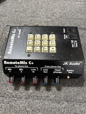JK Audio RemoteMix C+ Mixer Trasmissione Telefono Linea Audio Interruttore