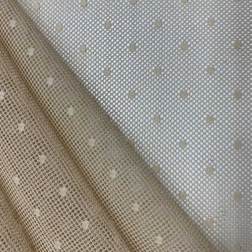 Tessuto tulle cotone pois - tulle,