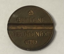 Vintage gettone telefonico - vintage,