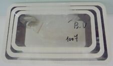 LIBRERIA 3 MODULI RETTANGOLARI CON ANGOLI TONDI - BIANCO INTERNO VIOLA