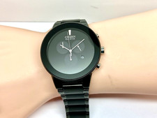 Orologio Citizen Eco Drive Axiom Uomo AT2245-57E Cronografo Nero 43mm