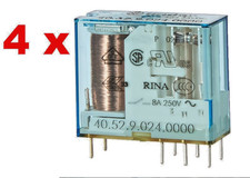 Zoccoli  Finder 95.05 +  Rele Finder 24 Vdc