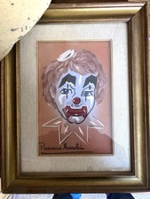 Dipinto di Romano Mussolini - Clown