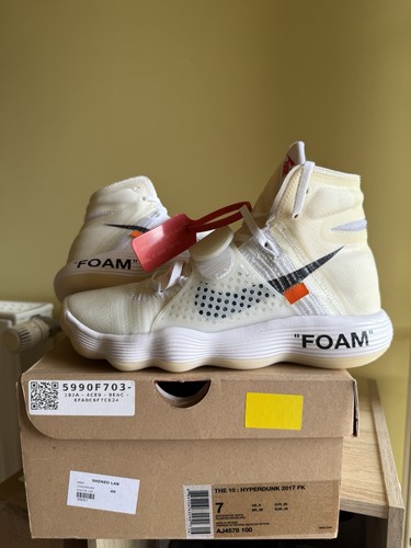 Nike off white hyperdunk - nike, 2017
