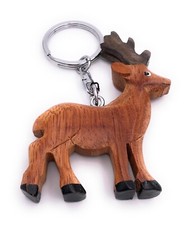 Sweet Deer With Wooden Horns