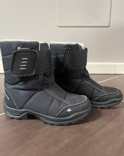 Scarponcino trekking bambino SH100 strap neri. misura 30