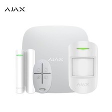 Ajax Kit antifurto wireless HUB2 +GSM(4G)+ LAN - foto verifica - bianco 51174 - 