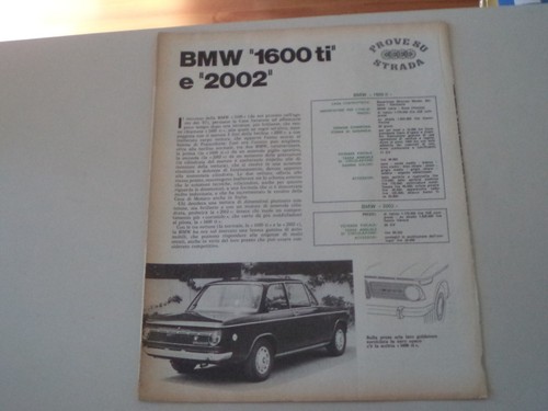 Prova quattroruote 1968 bmw - prova,