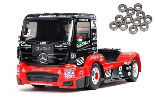 Tamiya mercedes race truck - race, mp4