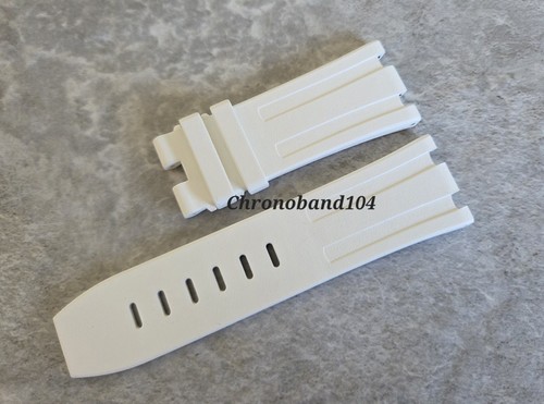 Cinturino gomma bianco - cinturino,