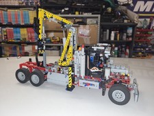 Lego Technic 9397 Logging Truck Camion Tronchi con motore incompleto da ricambi