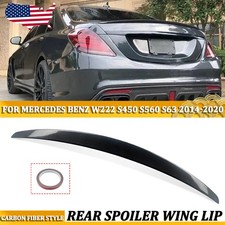 Rear Trunk Spoiler Carbon