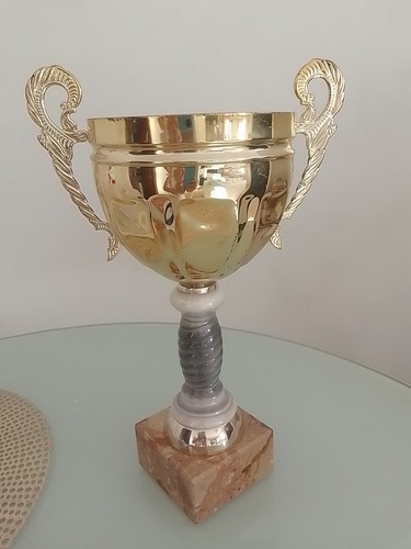 Coppa sportiva colore oro - coppa,