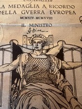 Attestato Regno d'Italia