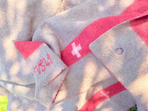 Coperta lana esercito svizzero