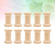 10pcs bobine in legno che tessano bobine spool filo vuoto ( originale)
