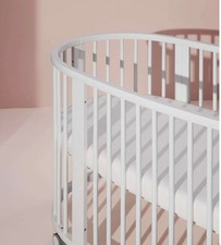 Lettino stokke sleepi set completo legno masseelo bianco