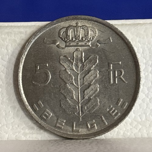 Franchi belgi 1976 moneta - 5,