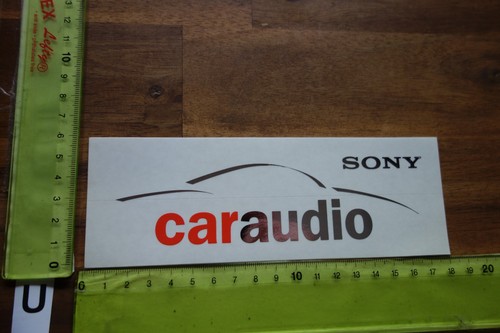 Vecchio adesivo autoradio hifi - adesivo,