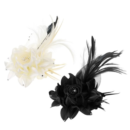 Pcs floral hair - 2, clips