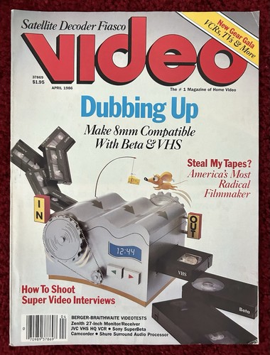 Video magazine april 1986 - april,