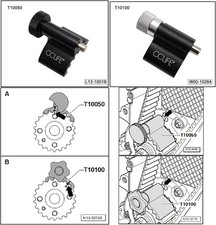 Kit completo per la messa in fase del motore compatibile per Audi-Seat-Skoda- Vw
