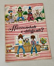 COLLANA MEG RACCONTI PER BAMBINI,N°3-SFACCENDATI O DILIGENTI?,ED.CAPITOL 1971