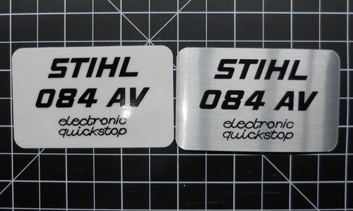 Targa badge stihl 084 - 084, av